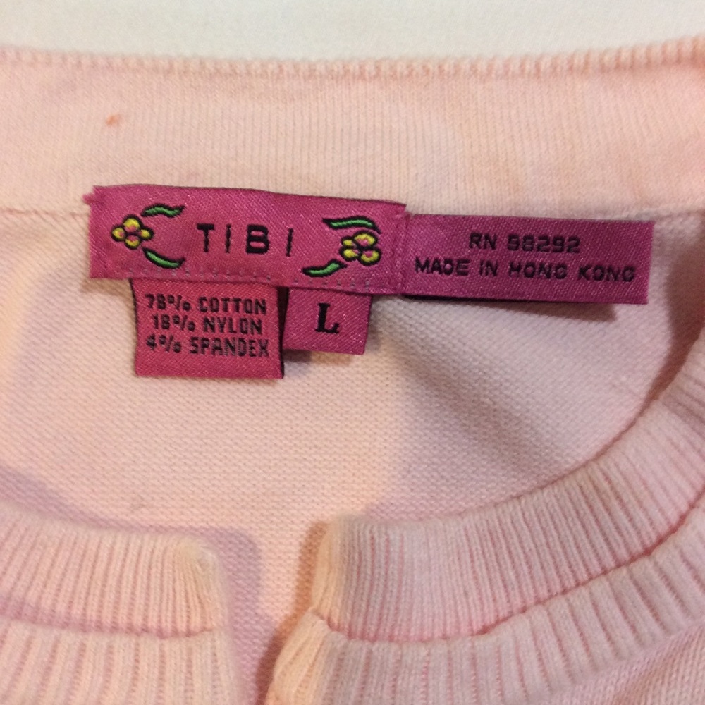 Tibia Button Front Sweater Large - image 2